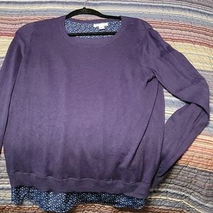 Croft and Barrow long sleeve sweater